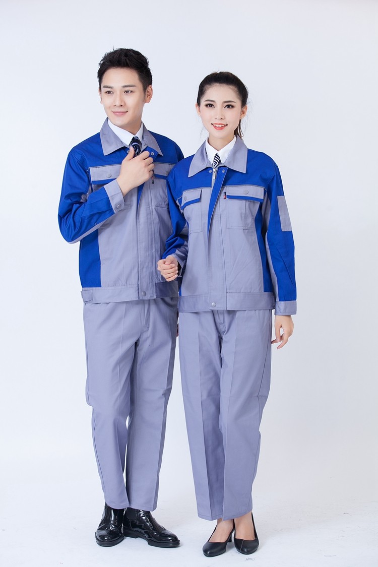 春秋長(zhǎng)袖滌棉工作服 春秋長(zhǎng)袖滌棉工作服